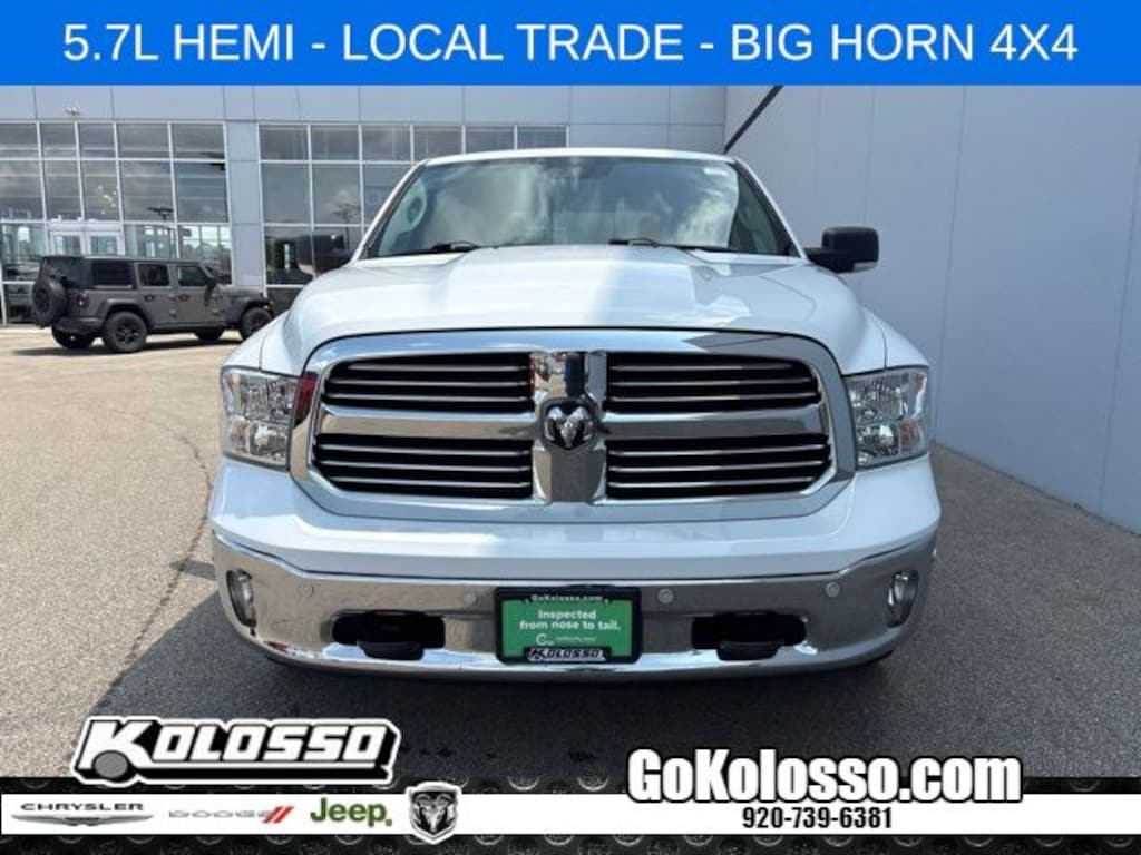 Certified 2019 Ram 1500 Classic Big Horn Truck