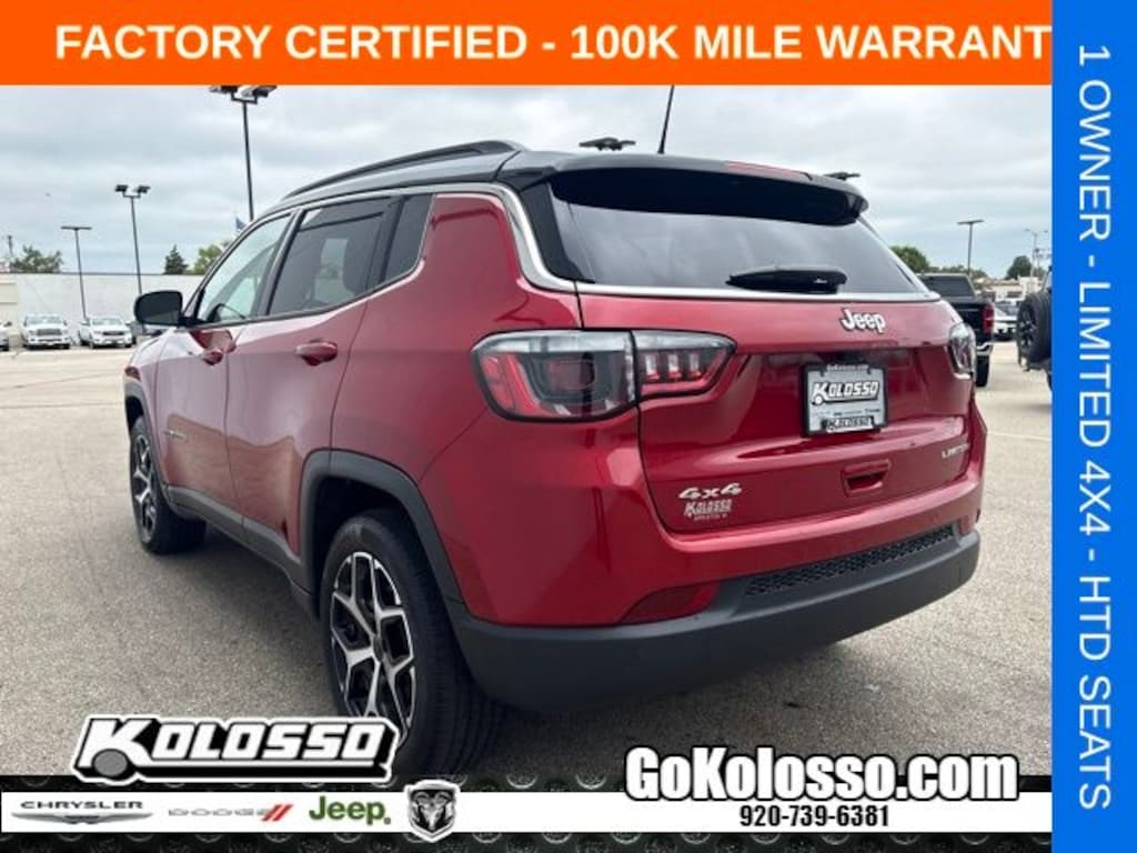 Certified 2025 Jeep Compass Limited SUV
