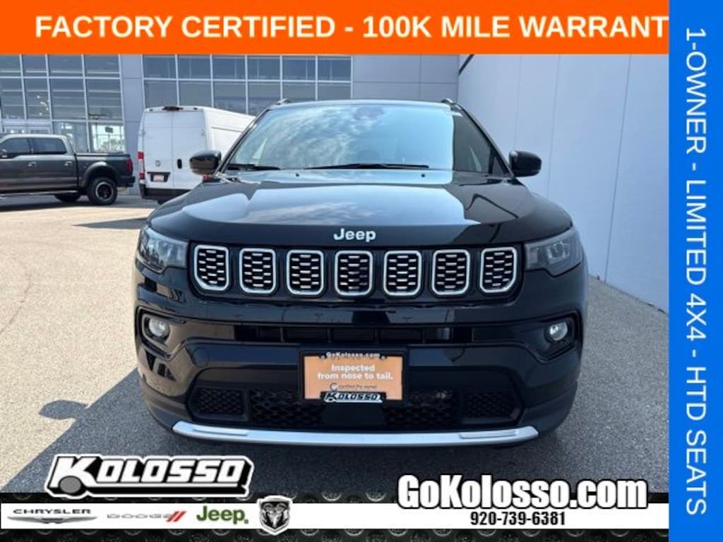 Certified 2024 Jeep Compass Limited SUV