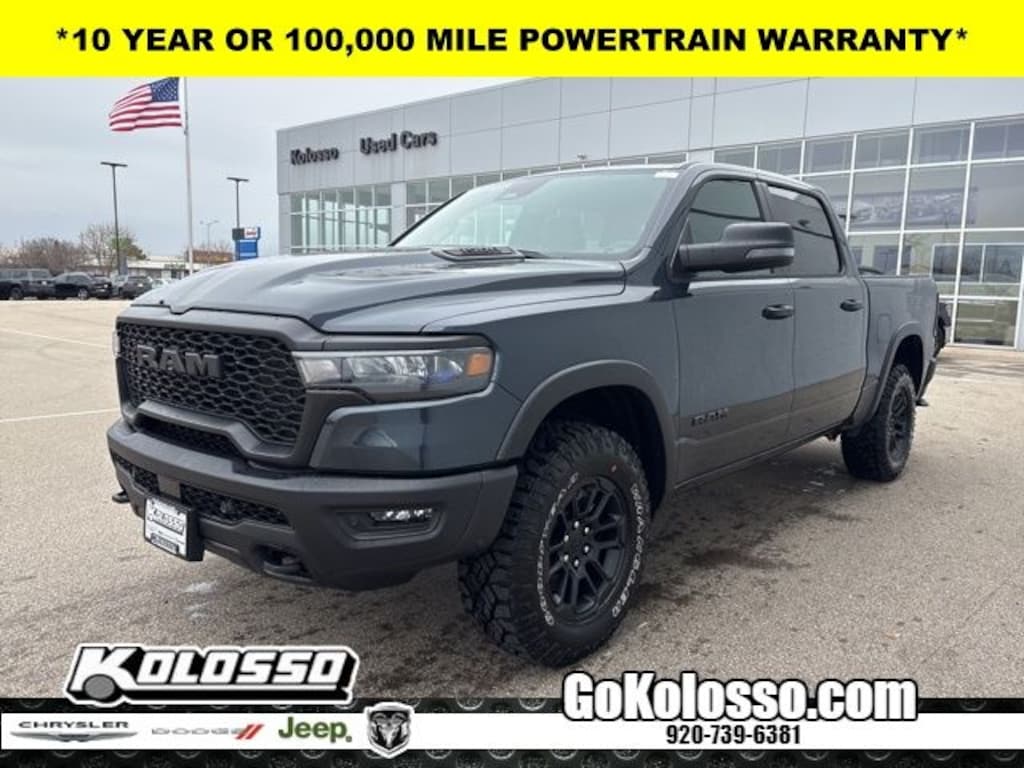 New 2026 Ram 1500 REBEL CREW CAB 4X4 5'7 BOX Pickup