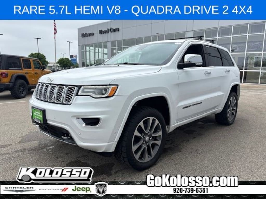 Certified 2018 Jeep Grand Cherokee Overland SUV