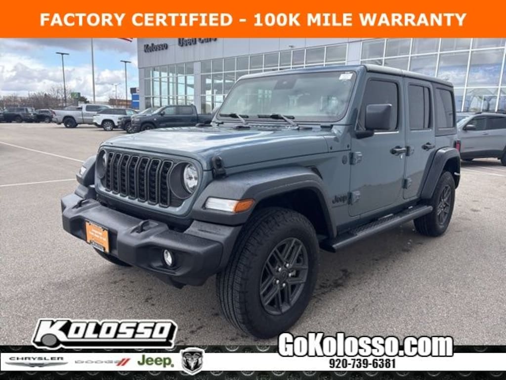 Used 2024 Jeep Wrangler Sport S SUV