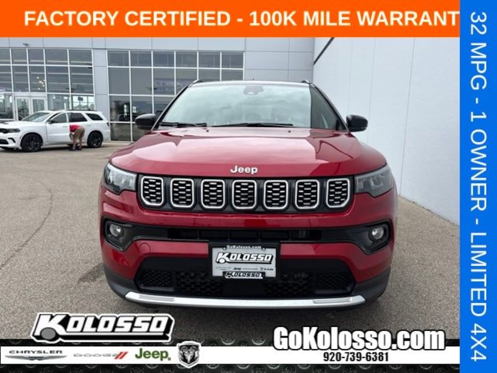 Certified 2025 Jeep Compass Limited SUV