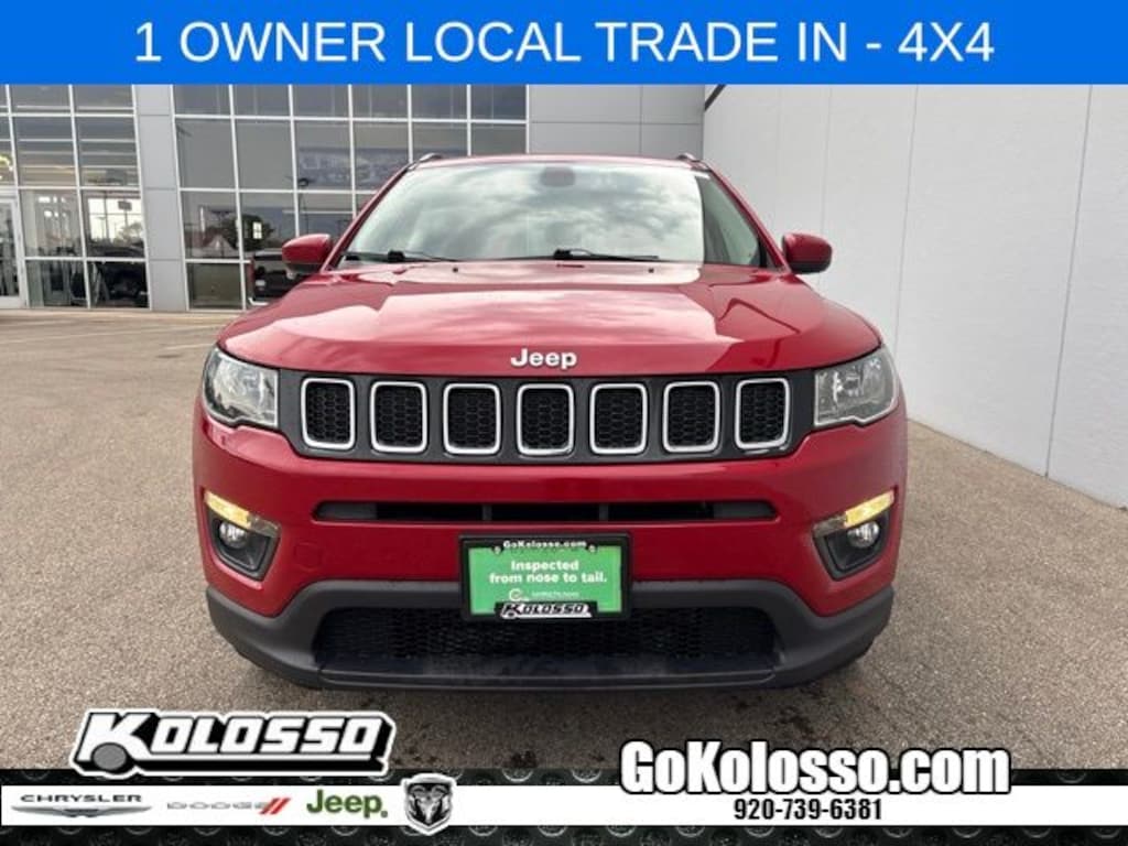 Certified 2020 Jeep Compass Latitude SUV