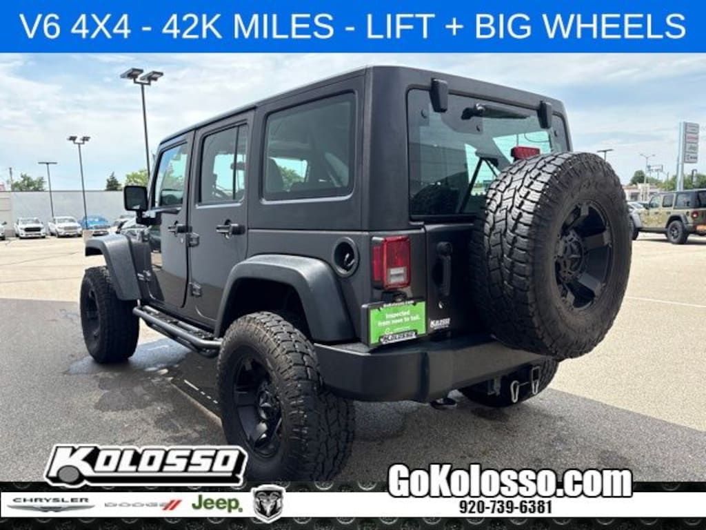 Certified 2017 Jeep Wrangler Unlimited Sport SUV