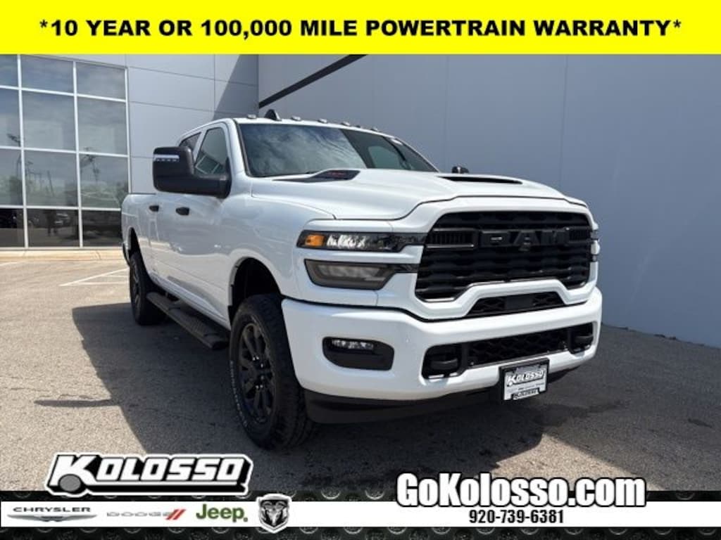 New 2026 Ram 2500 BLACK EXPRESS CREW CAB 4X4 6'4 BOX Pickup