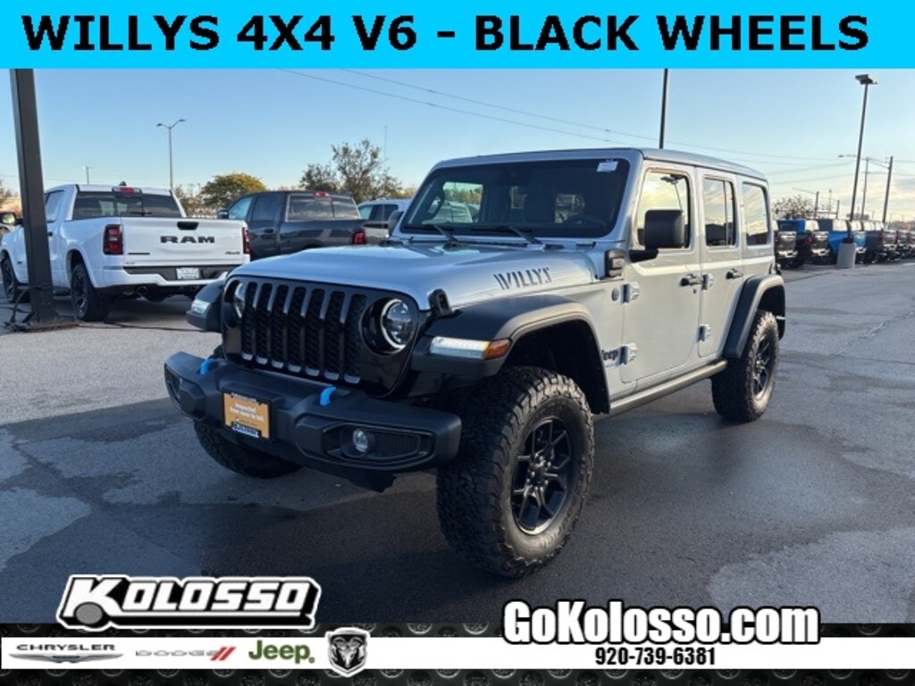 Used 2024 Jeep Wrangler Willys 4xe SUV