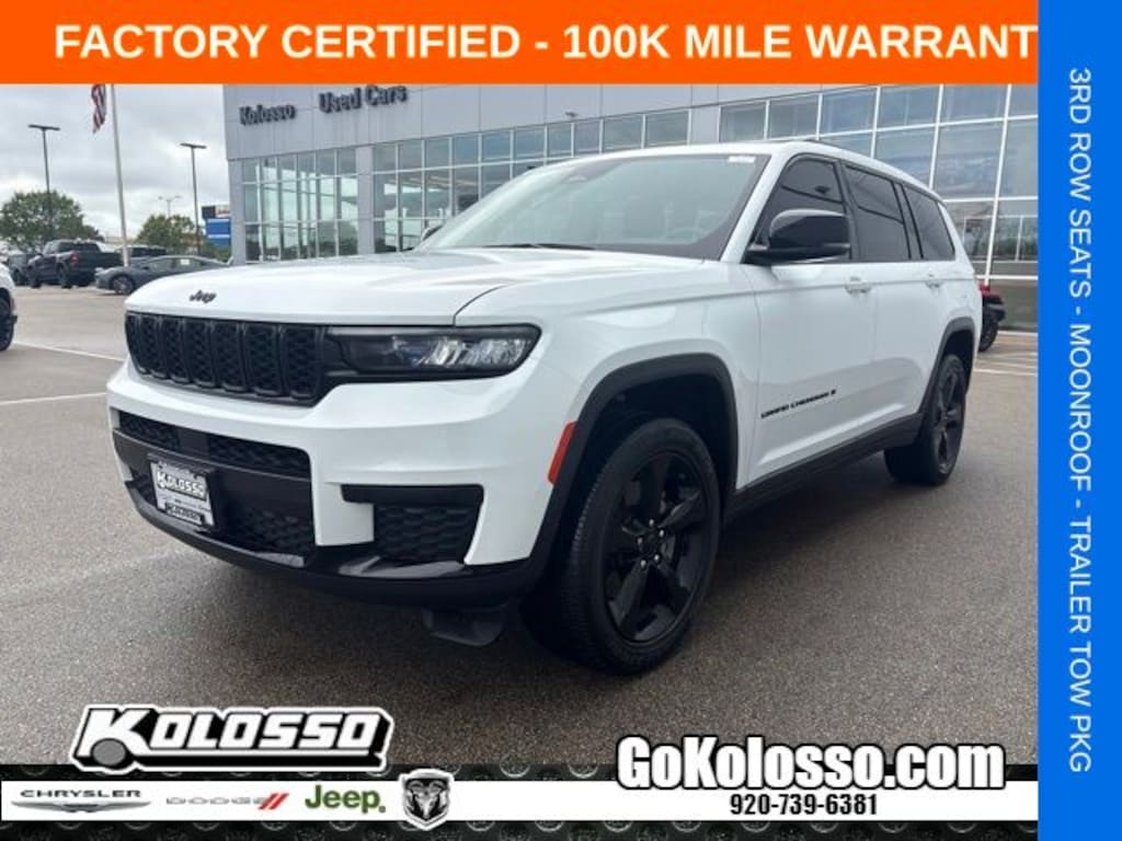 Certified 2025 Jeep Grand Cherokee L Altitude X SUV