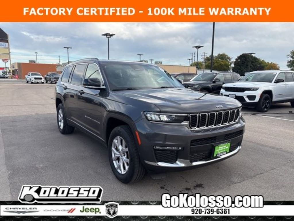 Certified 2021 Jeep Grand Cherokee L Limited SUV
