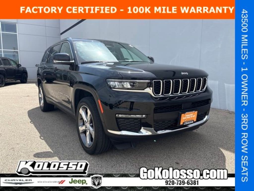 Used 2021 Jeep Grand Cherokee L Limited SUV