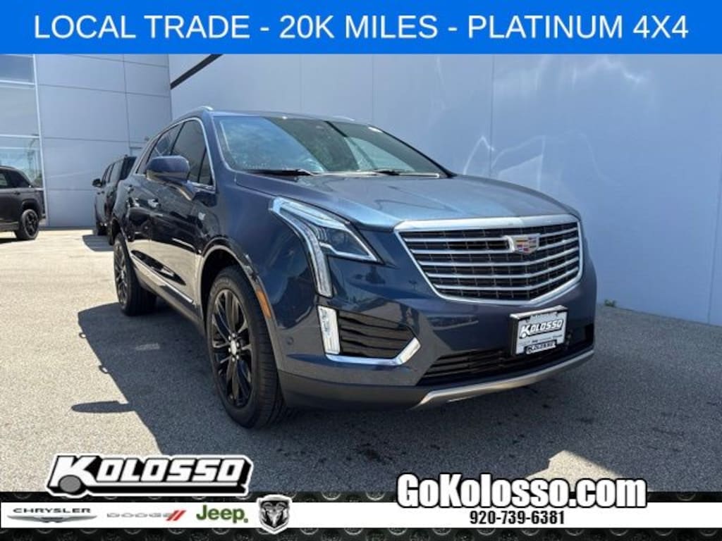 Used 2018 Cadillac XT5 Platinum SUV