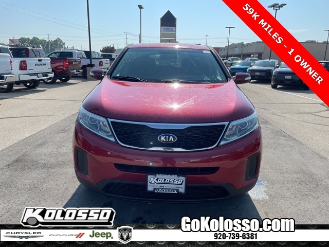 Used 2015 Kia Sorento LX with VIN 5XYKT3A61FG642864 for sale in Appleton, WI