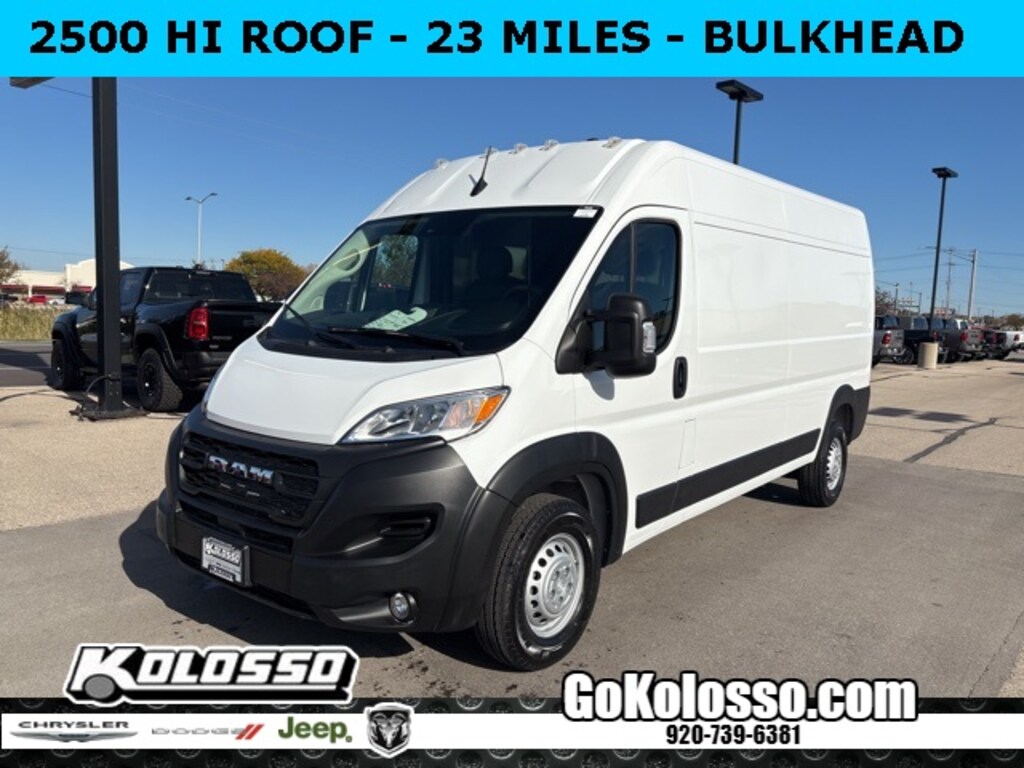 Used 2025 Ram Promaster 2500 High Roof Cargo Van