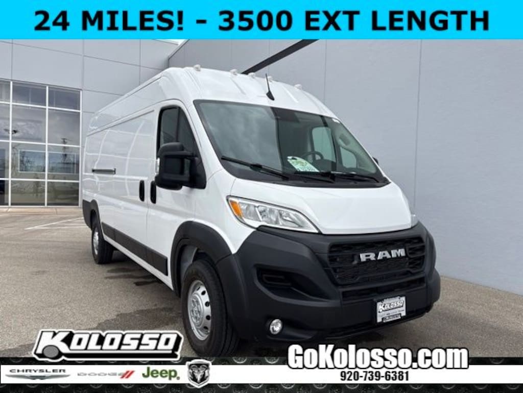 Used 2023 Ram Promaster 3500 High Roof Cargo Van