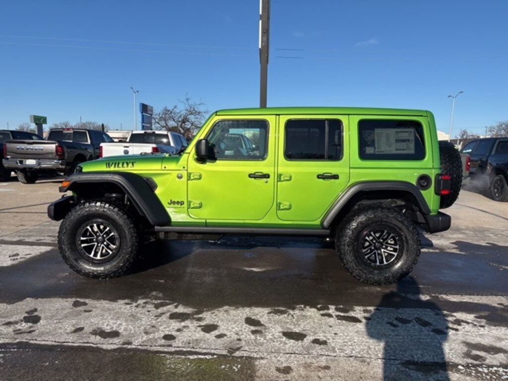 New 2026 Jeep Wrangler 4-DOOR WILLYS Sport Utility