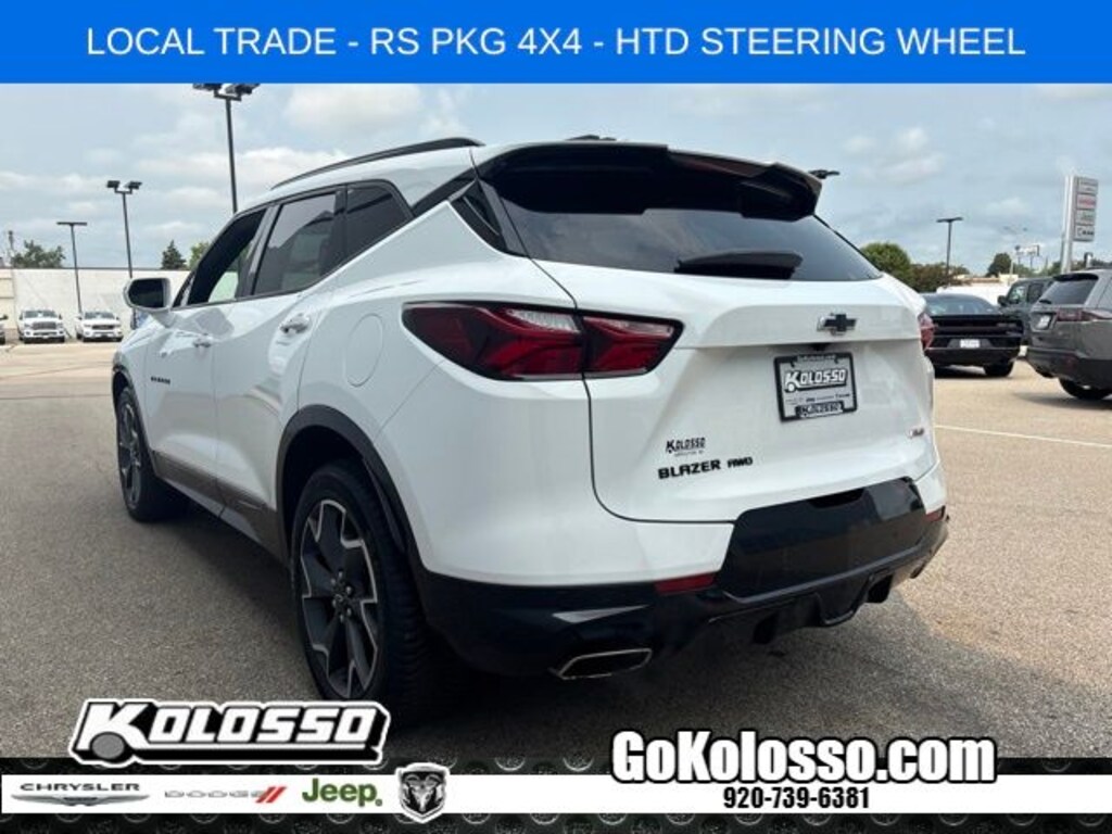Used 2019 Chevrolet Blazer RS SUV