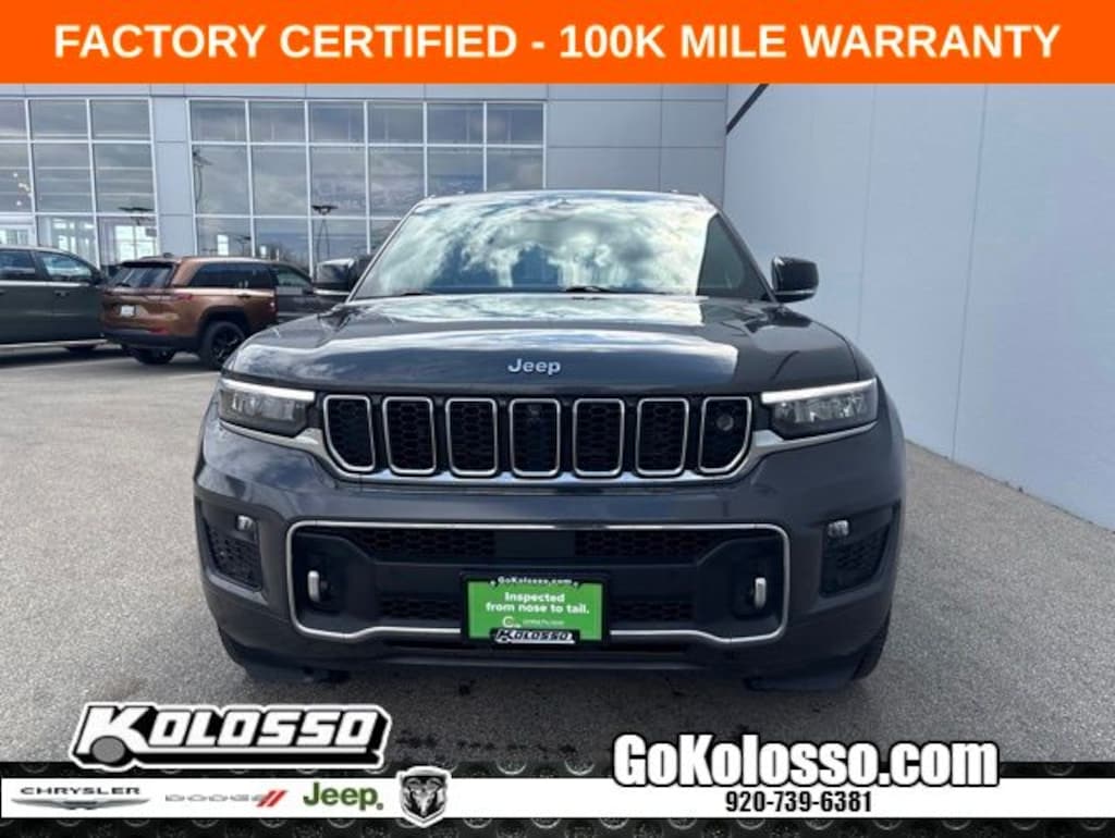 Certified 2023 Jeep Grand Cherokee Overland SUV