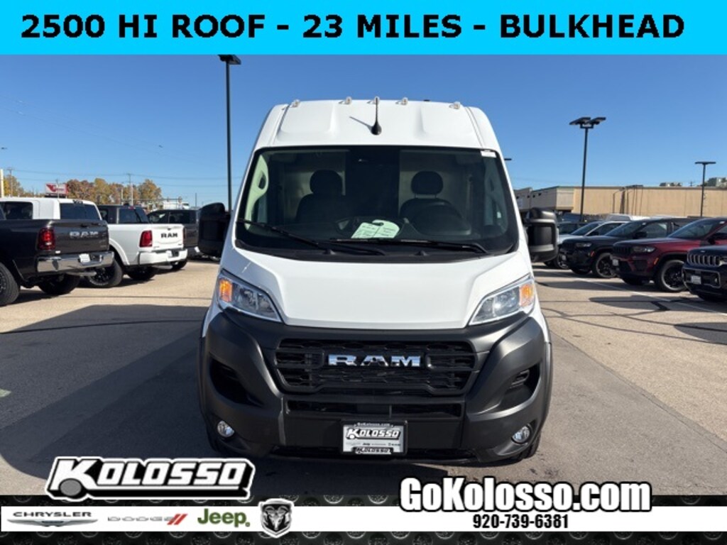 Used 2025 Ram Promaster 2500 High Roof Cargo Van