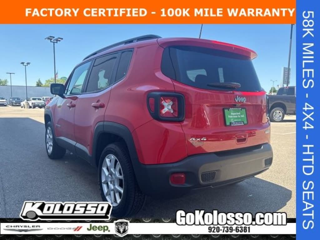 Certified 2020 Jeep Renegade Latitude SUV