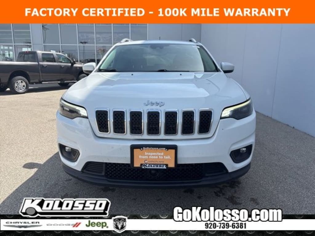 Certified 2021 Jeep Cherokee Latitude Lux SUV