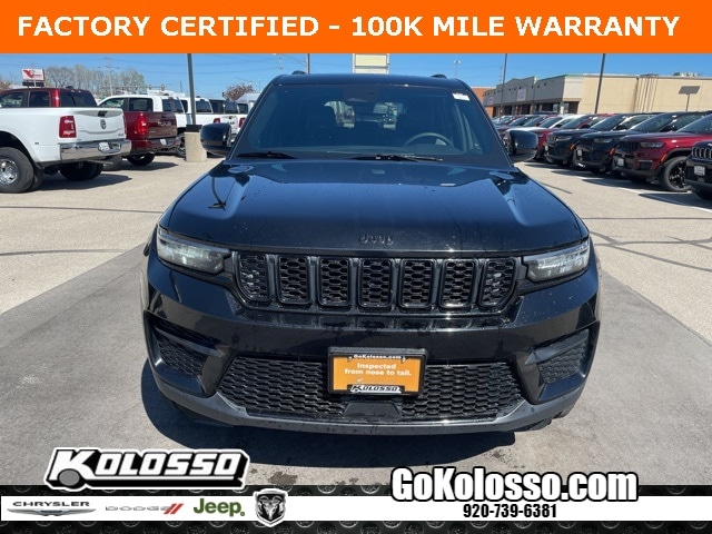 Certified 2024 Jeep Grand Cherokee Altitude with VIN 1C4RJHAG4R8519940 for sale in Appleton, WI