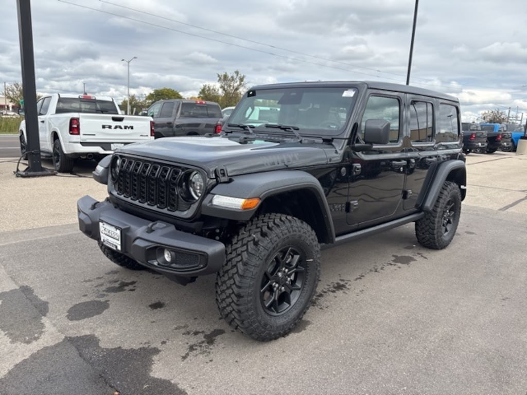 New 2026 Jeep Wrangler 4-DOOR WILLYS Sport Utility