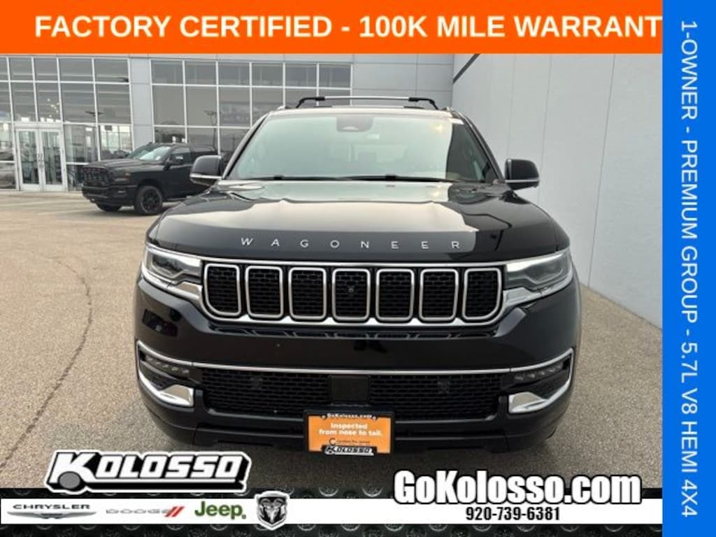Certified 2023 Jeep Wagoneer Base SUV