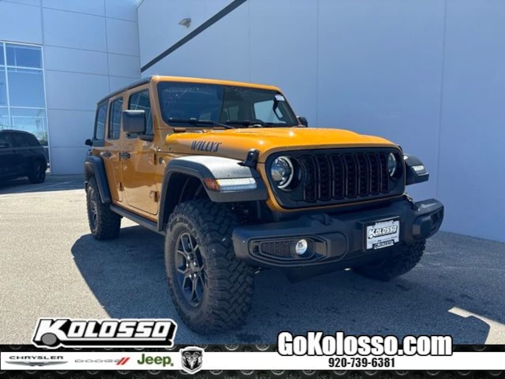 New 2026 Jeep Wrangler 4-DOOR WILLYS Sport Utility