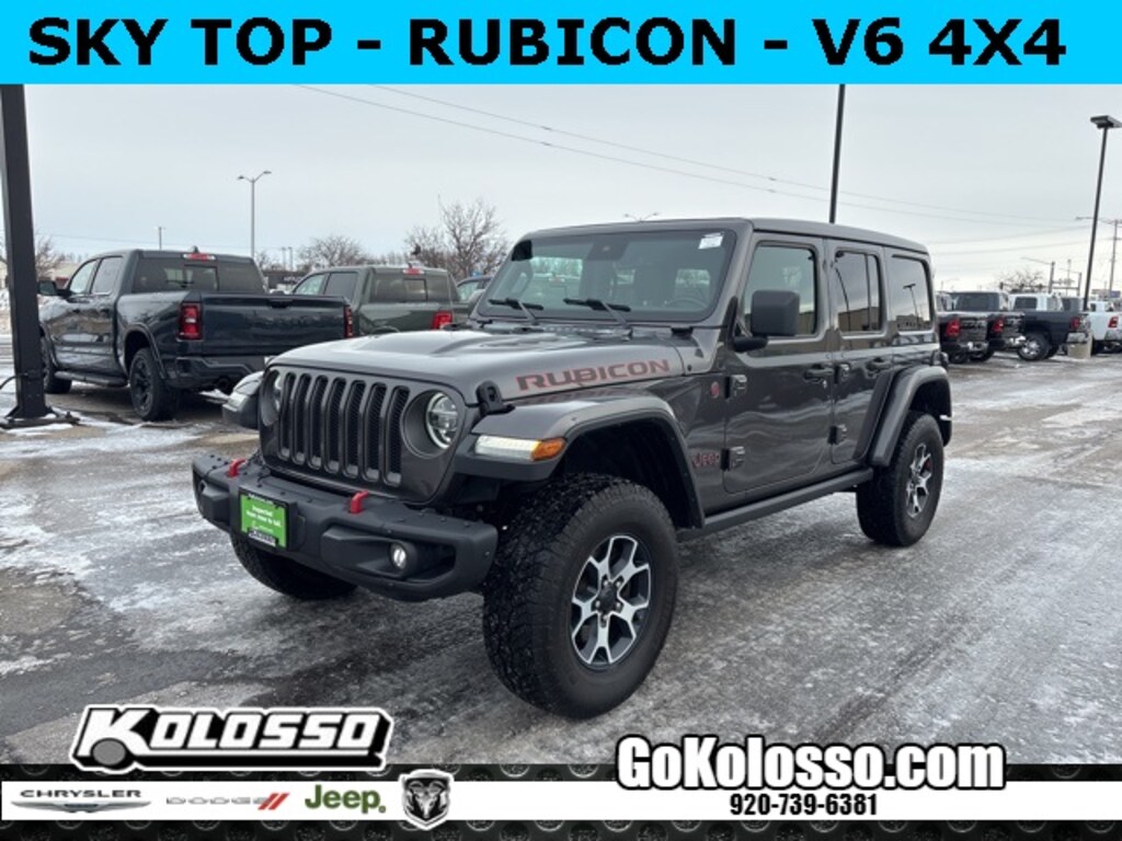 Certified 2019 Jeep Wrangler Unlimited Rubicon SUV