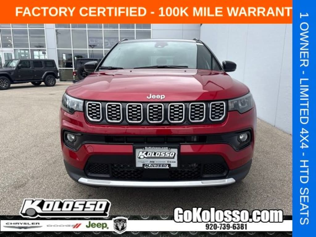 Certified 2025 Jeep Compass Limited SUV