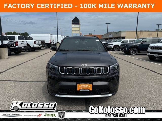 Certified 2023 Jeep Compass Limited with VIN 3C4NJDCN0PT574757 for sale in Appleton, WI