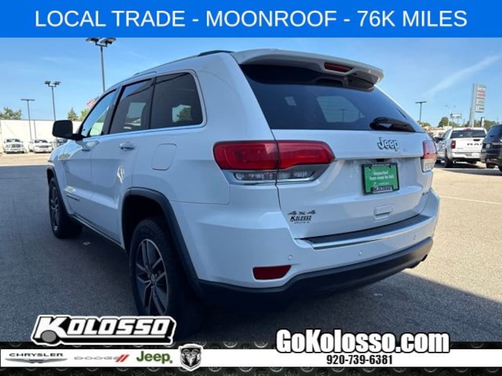 Used 2018 Jeep Grand Cherokee Limited SUV