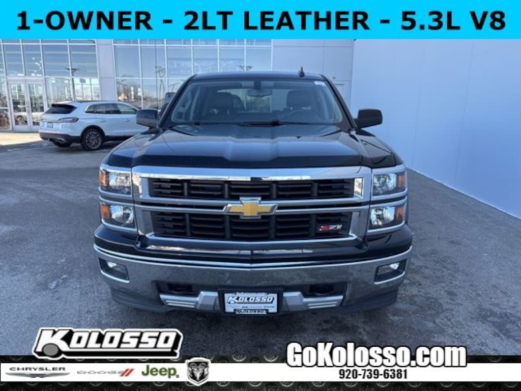 Used 2015 Chevrolet Silverado 1500 LT2 4X4 Crew Truck