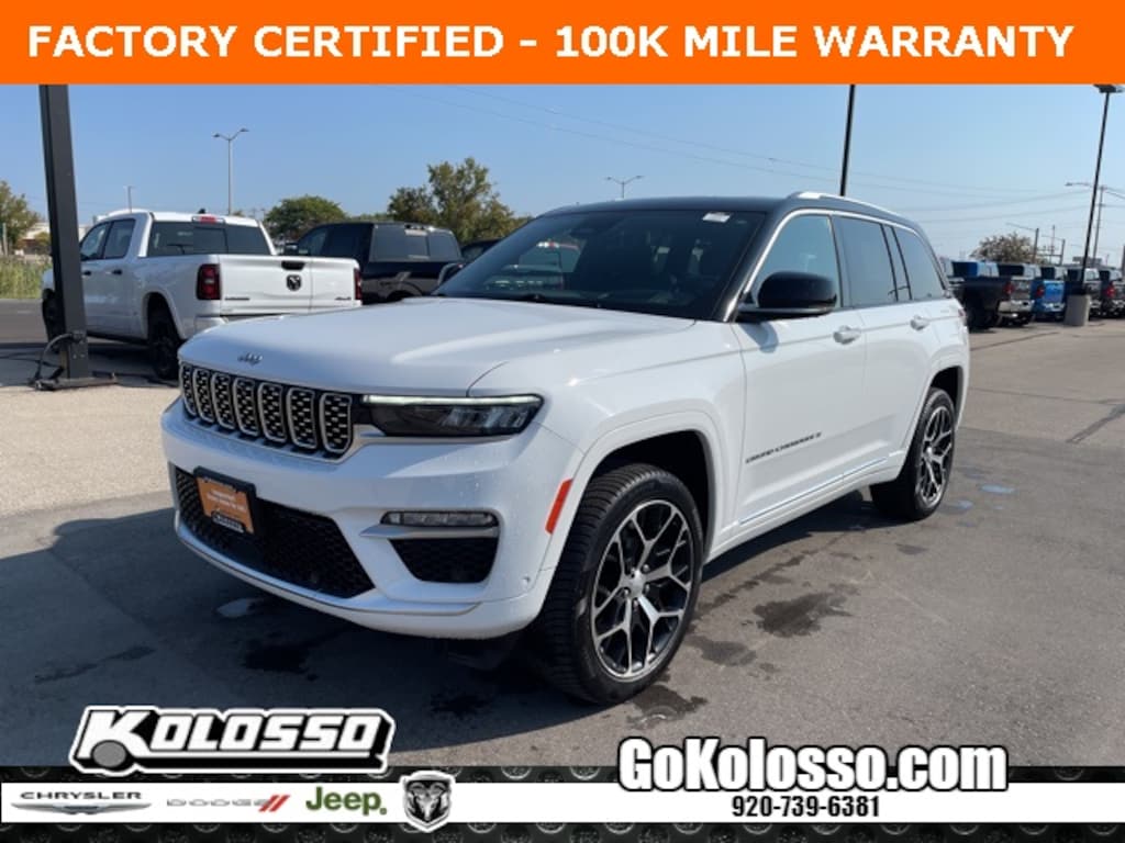 Certified 2022 Jeep Grand Cherokee Summit SUV