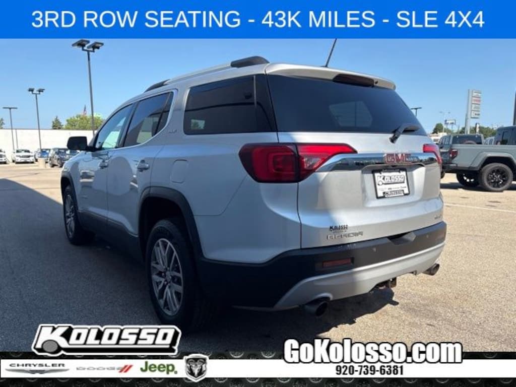 Used 2019 GMC Acadia SLE-2 SUV