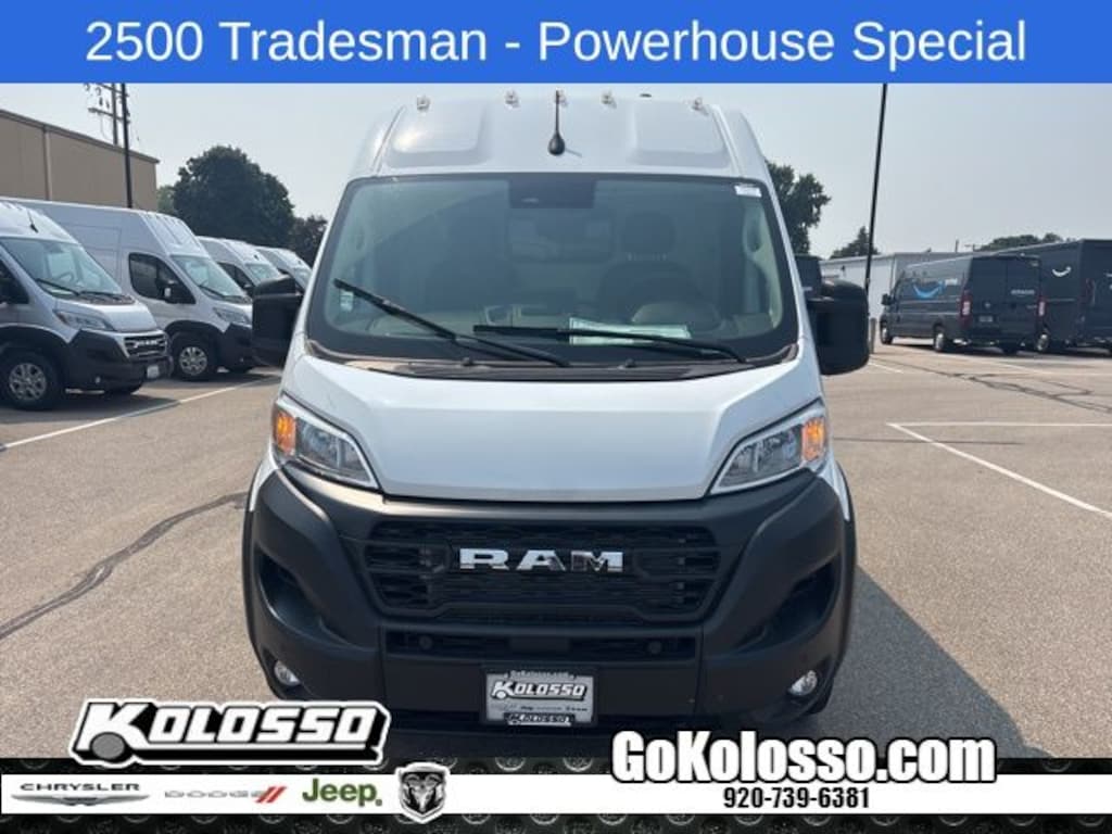 New 2025 Ram ProMaster PROMASTER 2500 TRADESMAN CARGO VAN HIGH ROOF 136' Cargo Van