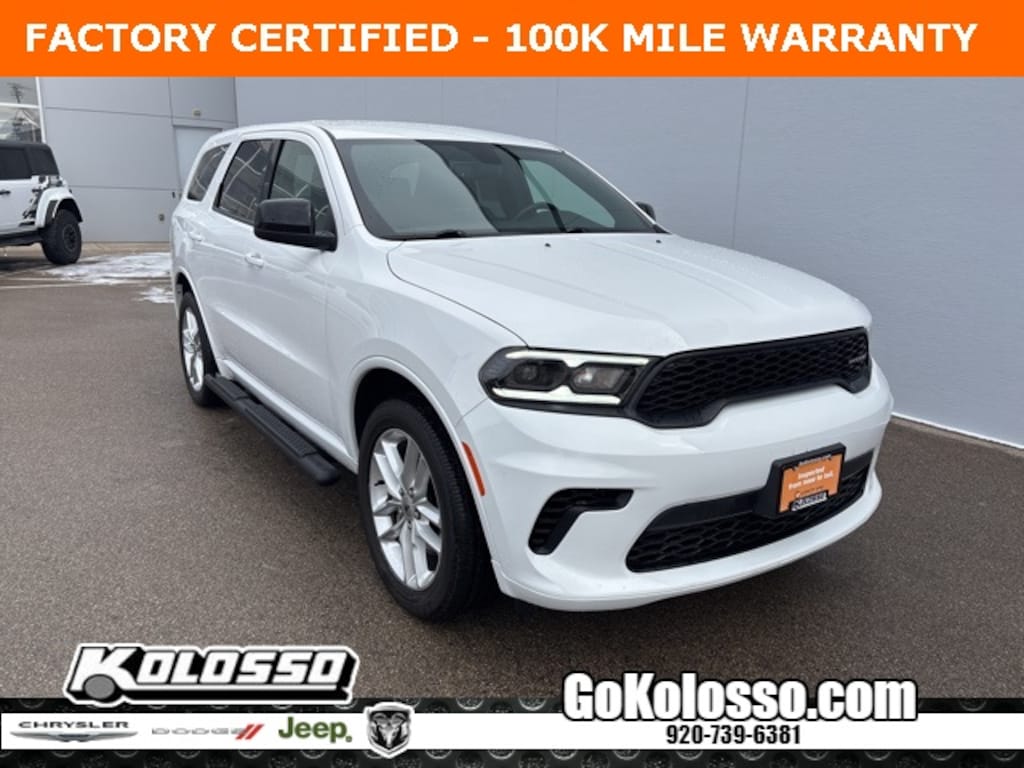Certified 2025 Dodge Durango GT SUV