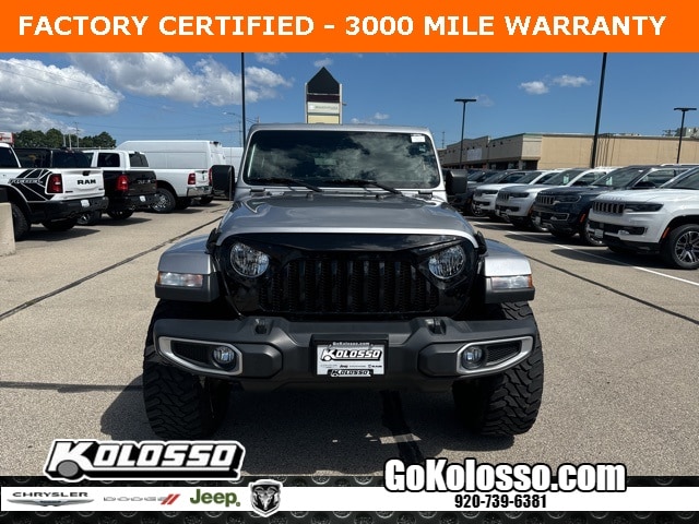 Certified 2018 Jeep All-New Wrangler Unlimited Sahara with VIN 1C4HJXEG1JW303527 for sale in Appleton, WI