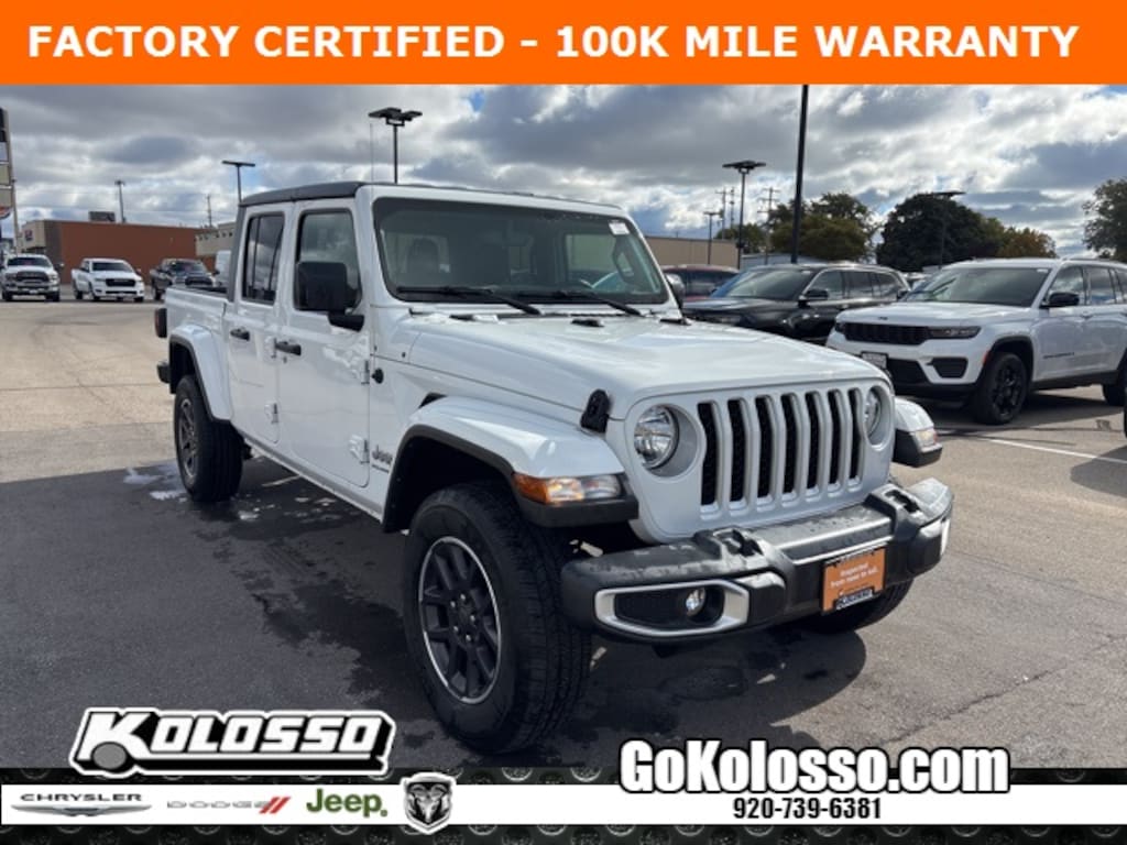 Certified 2023 Jeep Gladiator Overland Truck