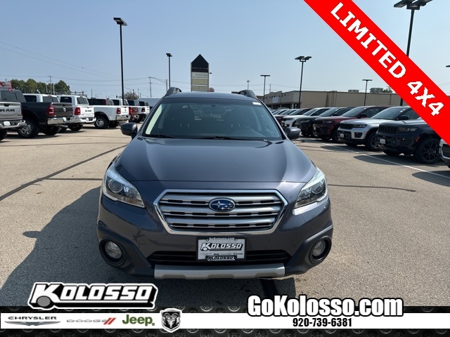 Used 2016 Subaru Outback Limited with VIN 4S4BSBLC2G3300809 for sale in Appleton, WI