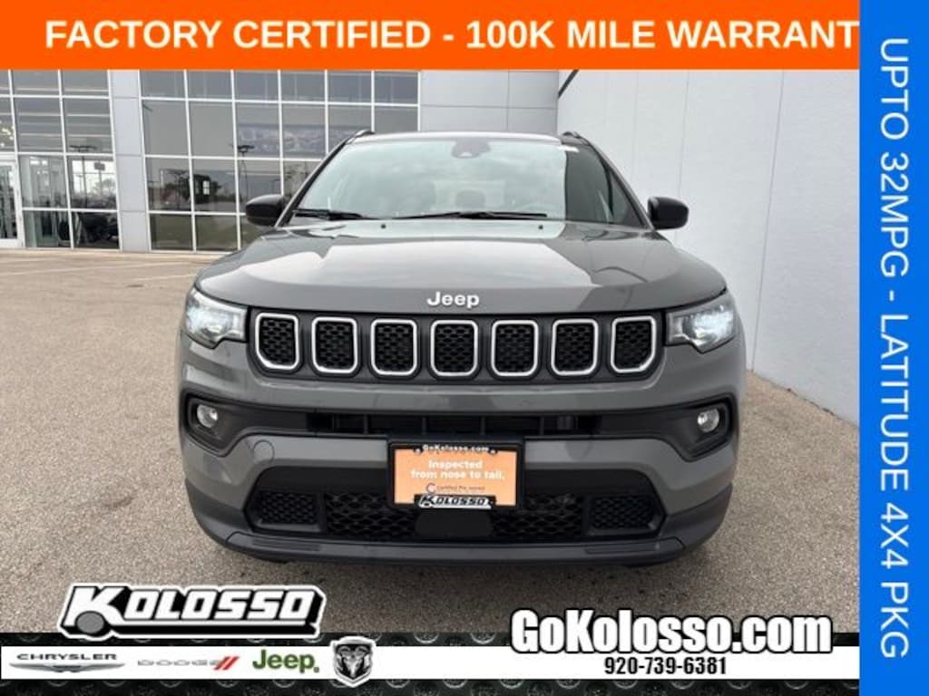 Certified 2024 Jeep Compass Latitude SUV