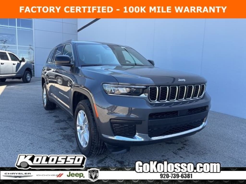 Certified 2024 Jeep Grand Cherokee L Laredo 4x4 X SUV