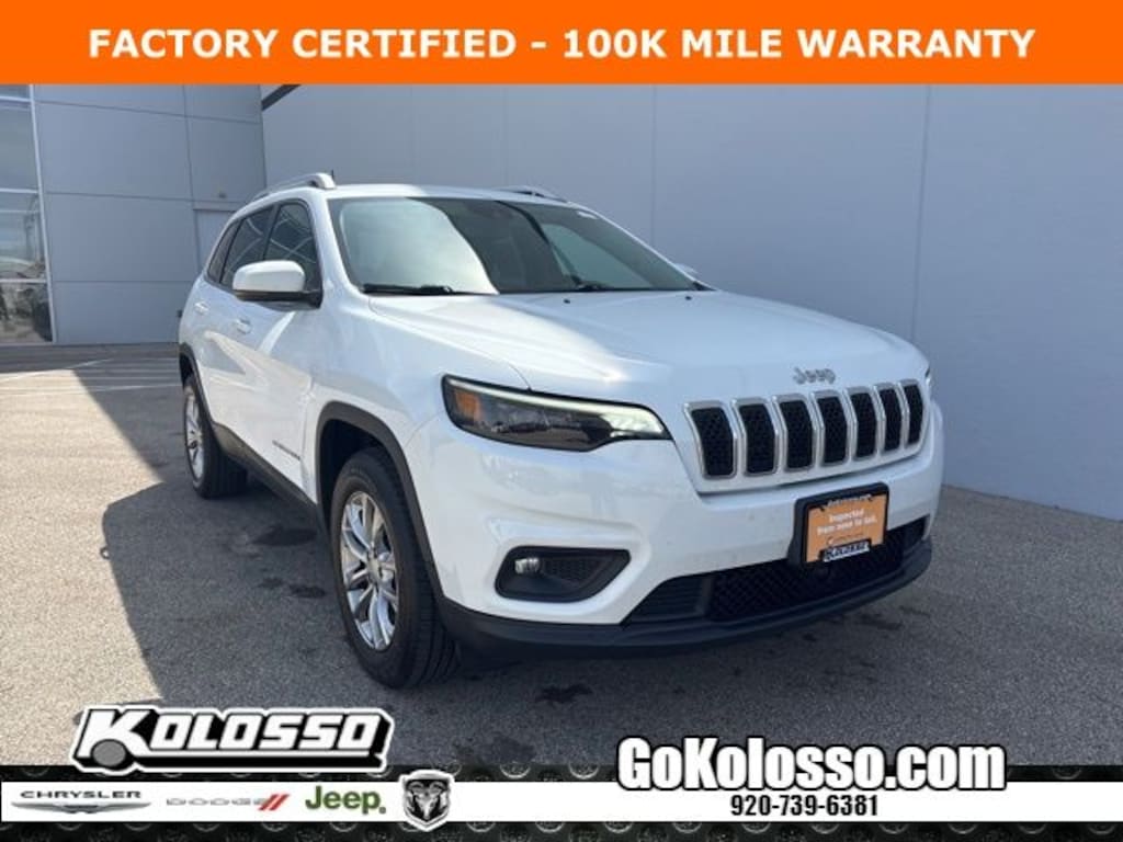 Certified 2021 Jeep Cherokee Latitude Lux SUV