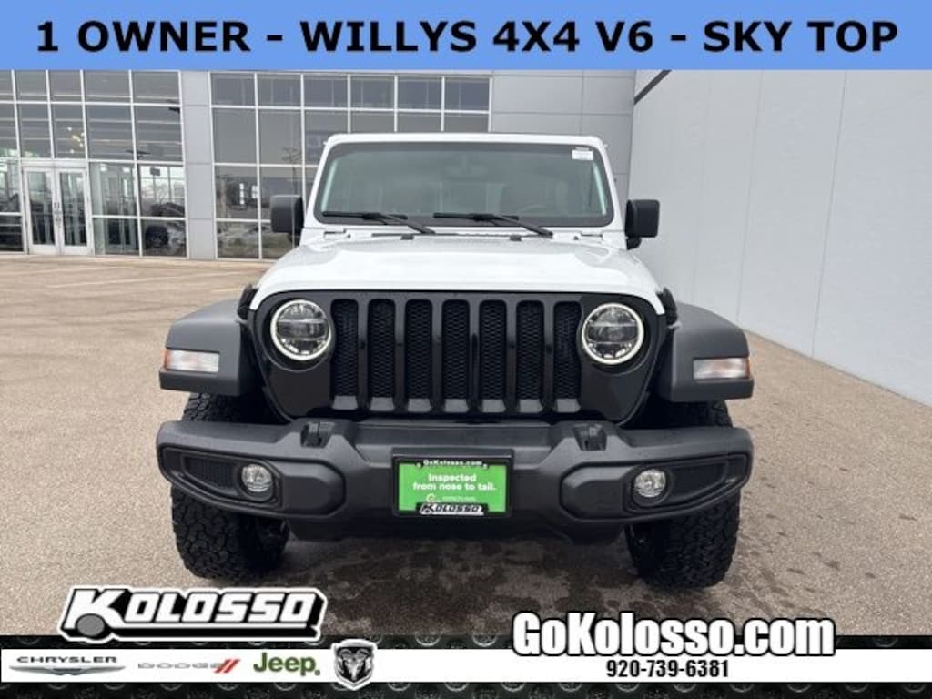 Certified 2021 Jeep Wrangler Unlimited Willys SUV