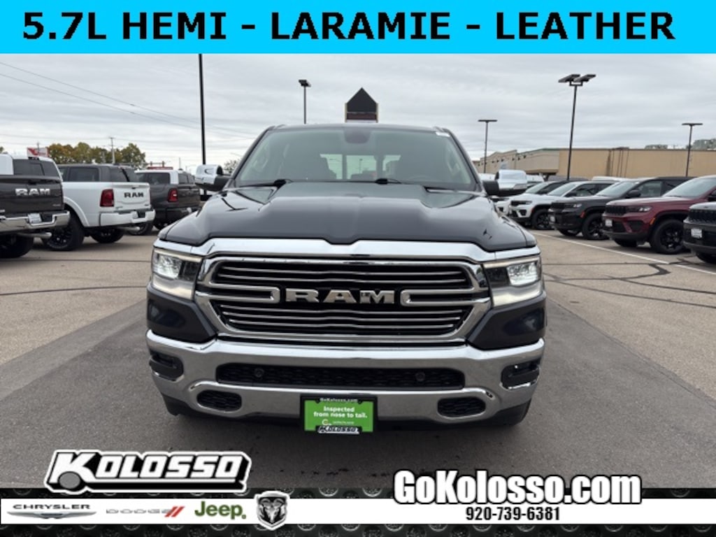 Certified 2019 Ram 1500 Laramie Truck
