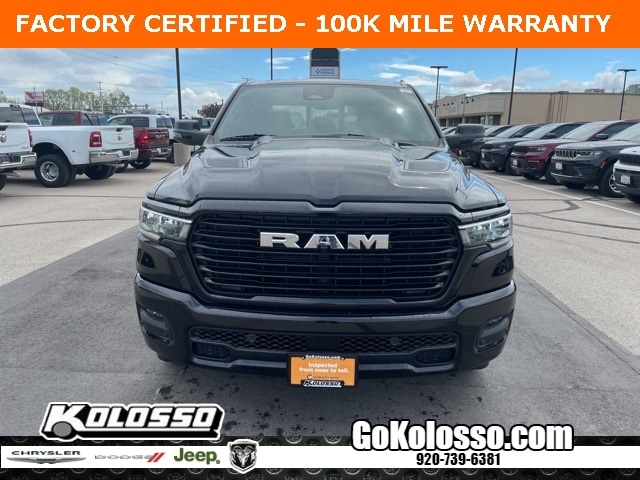 Certified 2025 RAM Ram 1500 Pickup Laramie with VIN 1C6SRFJP9SN577460 for sale in Appleton, WI