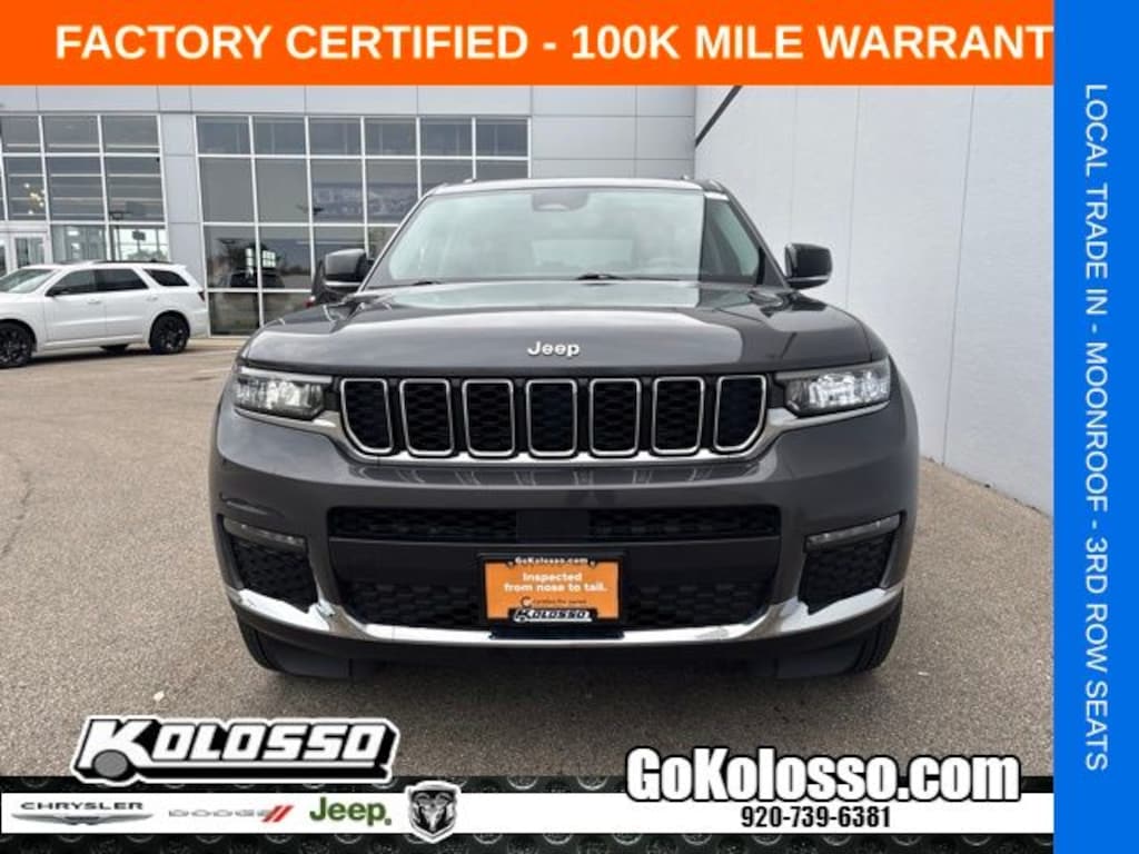 Certified 2023 Jeep Grand Cherokee L Limited SUV