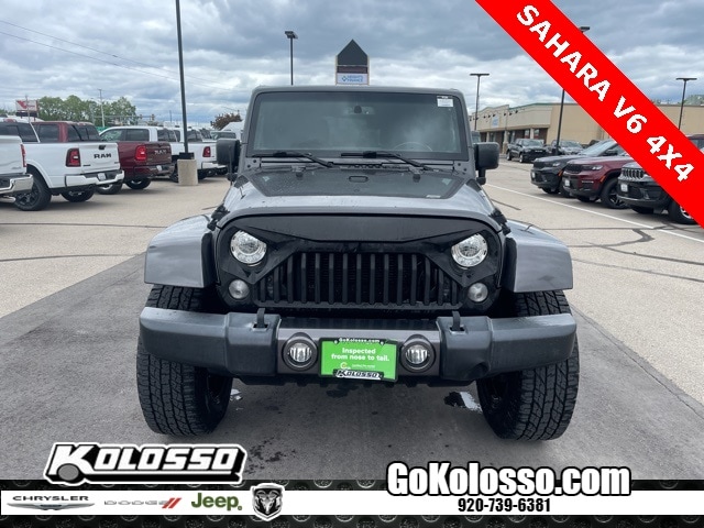 Used 2017 Jeep Wrangler Unlimited Sahara with VIN 1C4HJWEGXHL718545 for sale in Appleton, WI