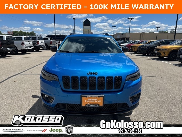 Certified 2023 Jeep Cherokee Altitude Lux with VIN 1C4PJMMB3PD113894 for sale in Appleton, WI