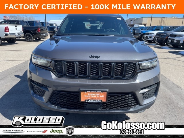 Certified 2024 Jeep Grand Cherokee Altitude with VIN 1C4RJHAGXR8519909 for sale in Appleton, WI